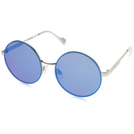Jessica Simpson Women's J6222 Vintage Metal Round Sunglasses with UV400 Protection - Glamorous Sunglasses for Women, 56mm