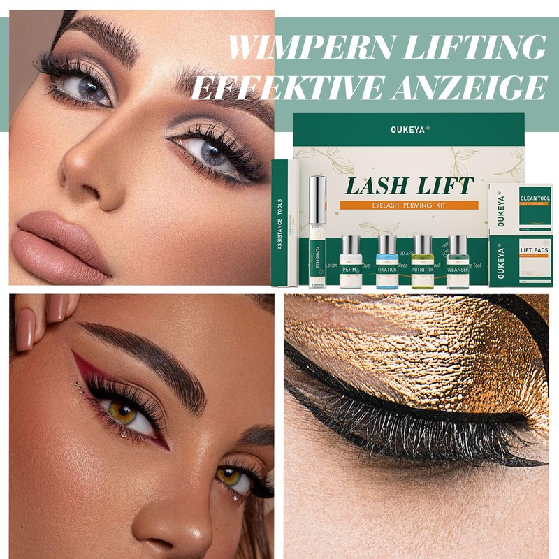 Eyelash Lifting Set, Eyelash Lifting Set, Long-Lasting, Easy to Use,