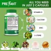 Pretant Natural Growth Support Supplement with Calcium & Vitamin D