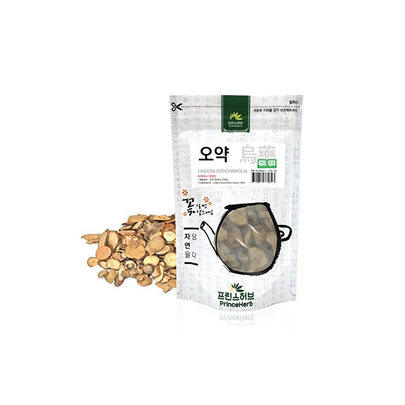 [Medicinal Korean Herb] Lindera Strychnifolia (Uyaku/Wuyao/오약) Dried Bulk Herbs 4oz