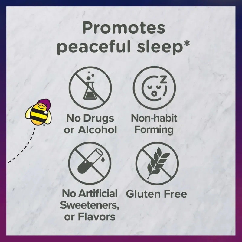 Zarbee Gomitas Suplemento Dormir Niños Melatonina