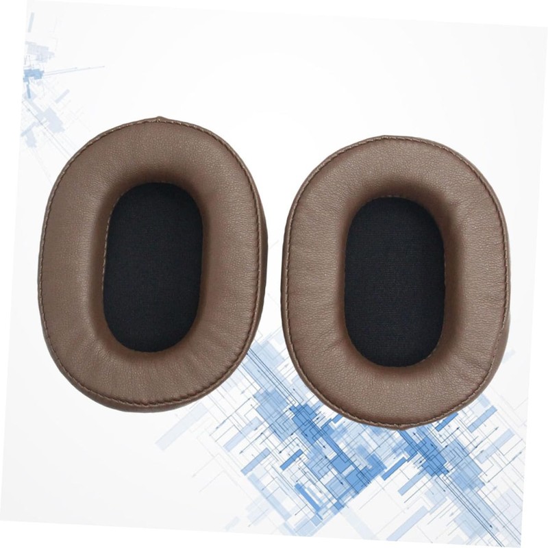 OSALADI 2 Pairs Ear Pads Cushion Leather Ear Cushion Replacement