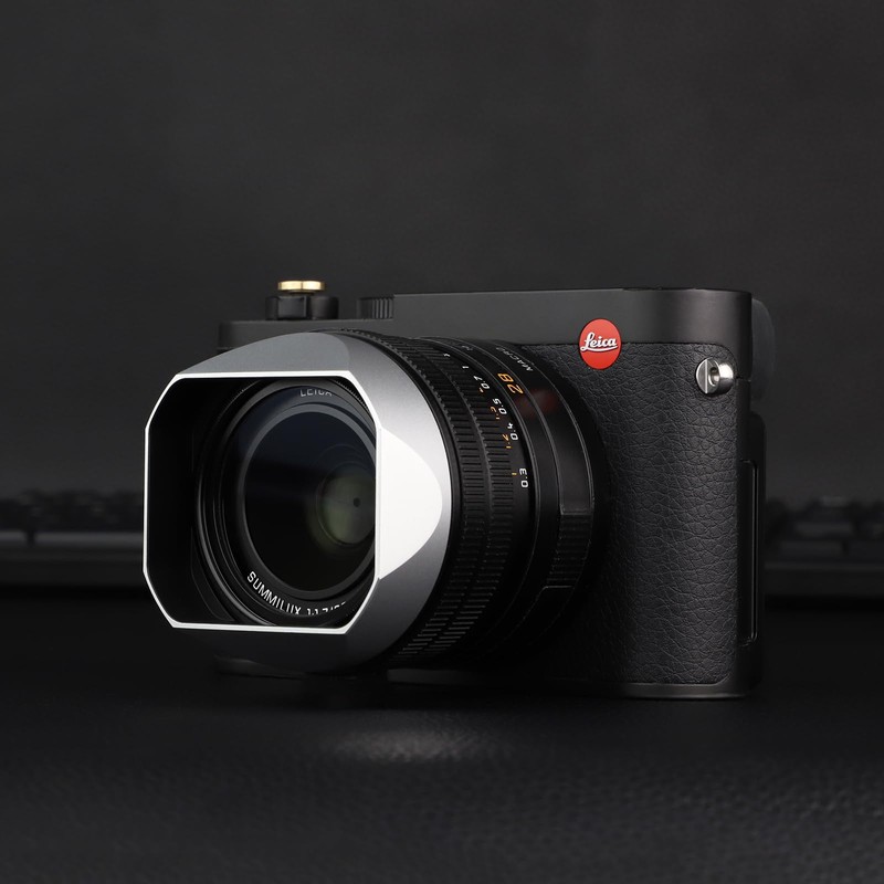 Haoge Metal Square Lens Hood for Leica q3 Q2 Q