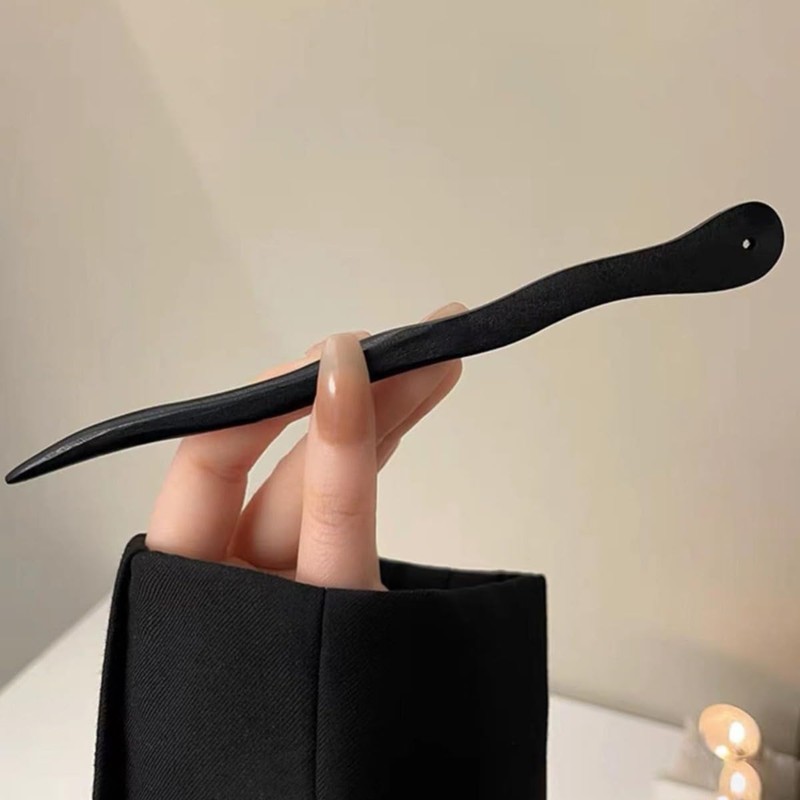 Zixui Hairstick, Wooden, Japanese Style, Simple, Hair Ornament