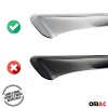 OMAC Window Visor Vent Rain Guard Deflector for Volvo S60