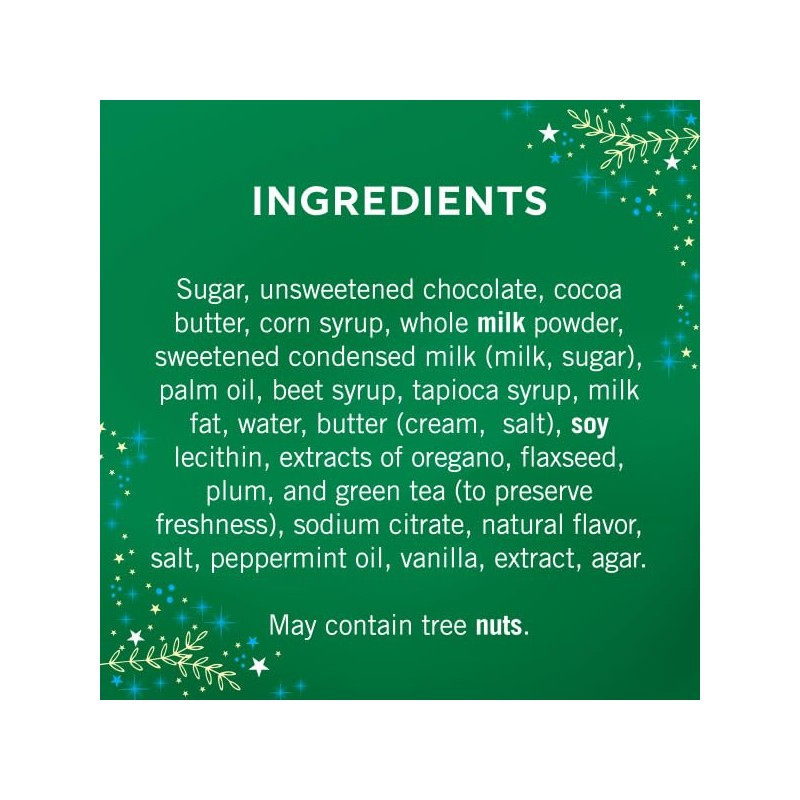 Ghirardelli Chocolate Squares Holiday Favorites 8.6 Ounces - Dark &