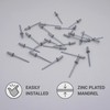 SKIR'CO Pack of 500 Painted Blind Rivets 3.2 x 8