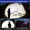 JAY-PARK JAY-PARK Taschenlampe LED Aufladbar 500000 Lumen, LED Taschenlampen Extrem