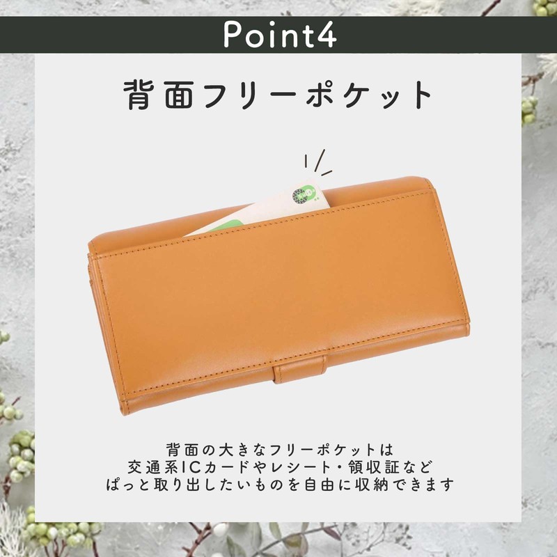 Legare Legare Women's Long Wallet Large Capacity Galson Open-and-Close Type