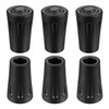 Pack of 6 Rubber Buffer Nordic Walking Poles Rubber Buffer