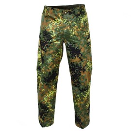 Genuine German Army Pants Military Issue Flecktarn Camouflage Combat Trousers New 32W x 32L