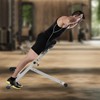 Roman Chair Back Extension Machine, 5-Stage Adjustable Hyperextension Roman Chair,