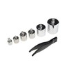 Trimming Shop 205g Scale Weight Chrome Plating for Precise Calibration