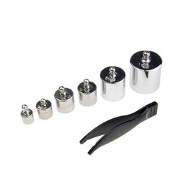 Trimming Shop 205g Scale Weight Chrome Plating for Precise Calibration for Checking the Accuracy of Both Pocket and Digital Scale, Jewelry, Kitchen Scale (6pcs)
