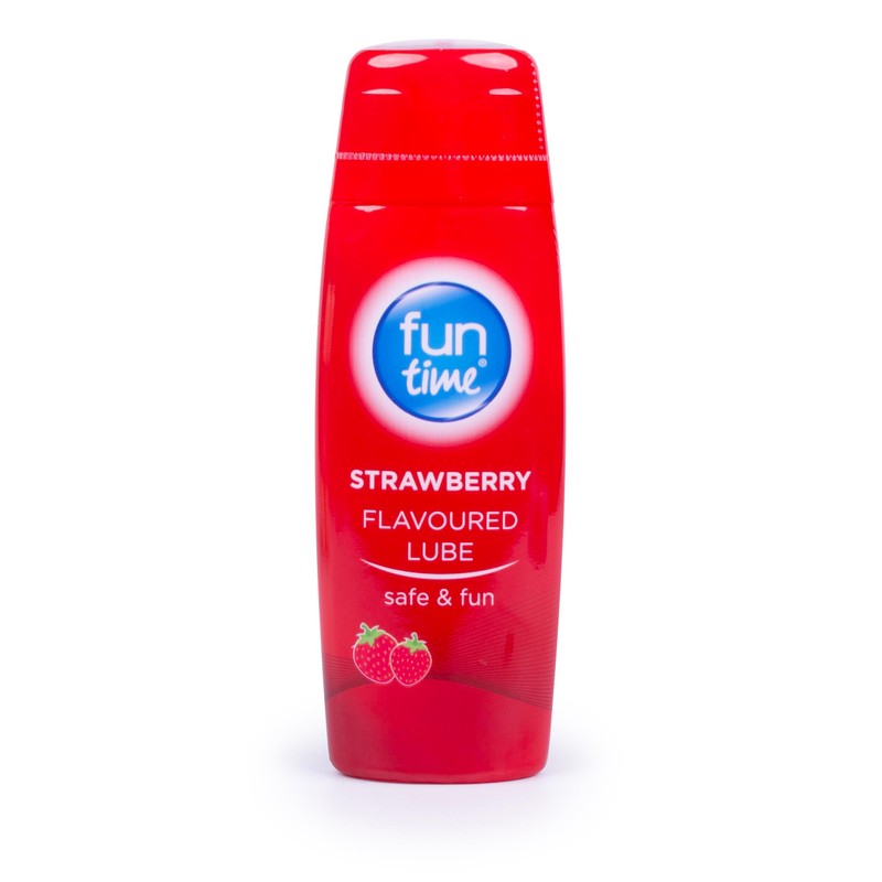 Fun Time Tingle Stimulating Lube 75ml, Strawberry Lube 75ml (2