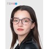 Firmoo Blue Light Blocking Glasses Cateye for Women Black, Computer
