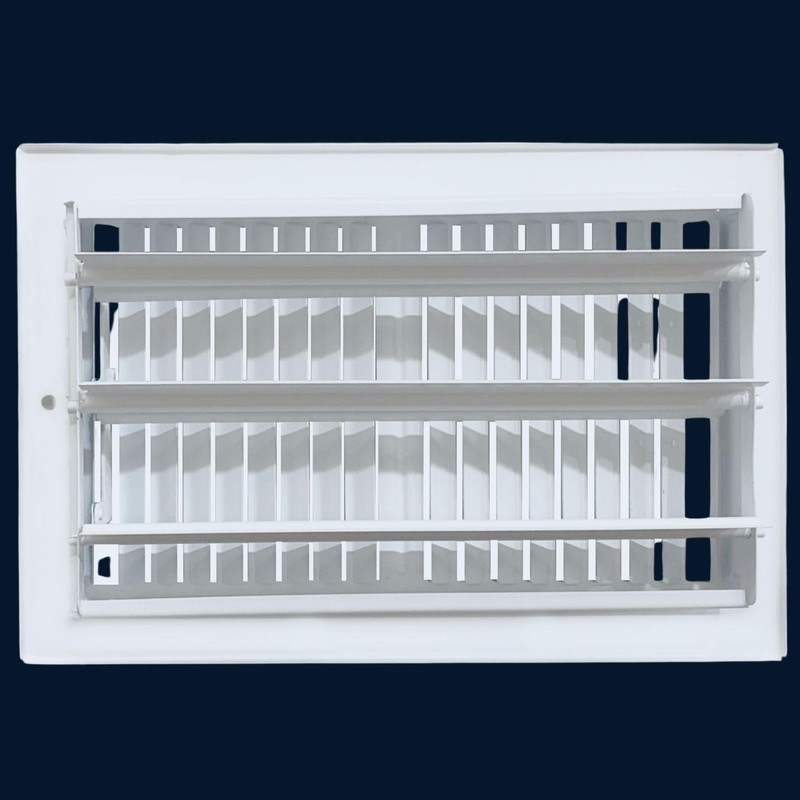Ceiling Vent Register 14 x 8 | Steel 2-Way Adjustable