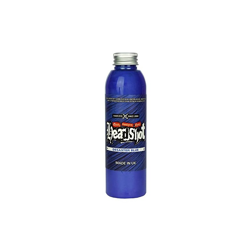 Headshot Desaster Blue Semi-Permanent Hair Dye 150ml