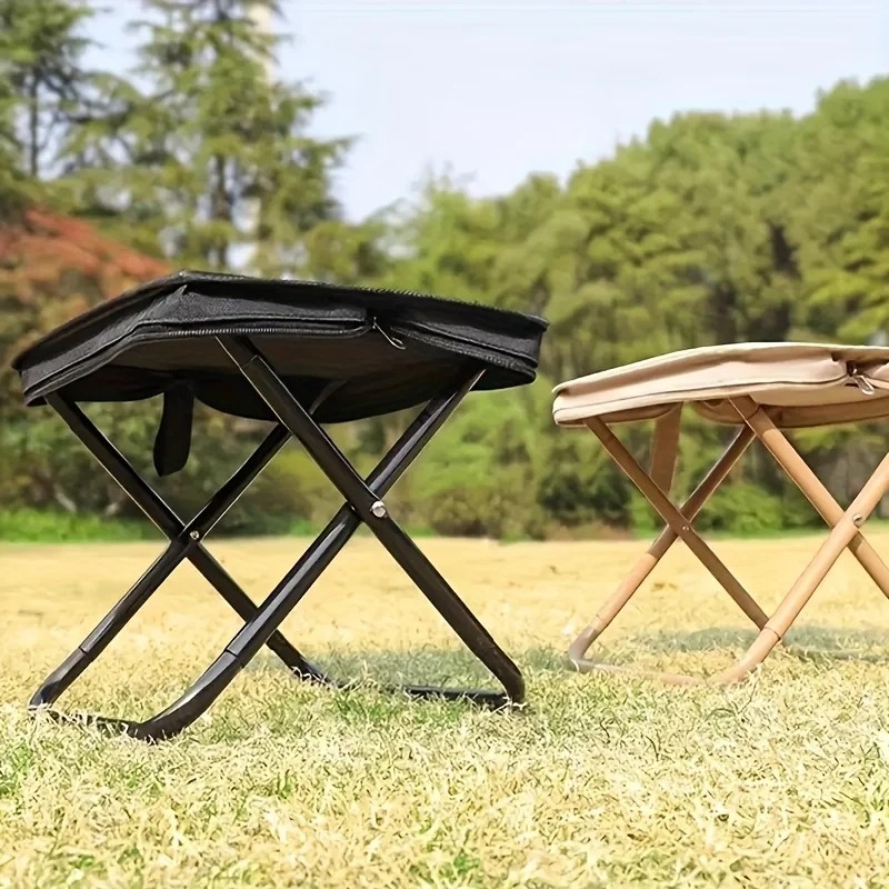 Portable Folding Stool for Outdoor Seating – Lightweight Compact Foldable