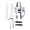 Motorcycle Windshield Acrylic Heightened Adjustable Clip On Wind Deflector Windscreen