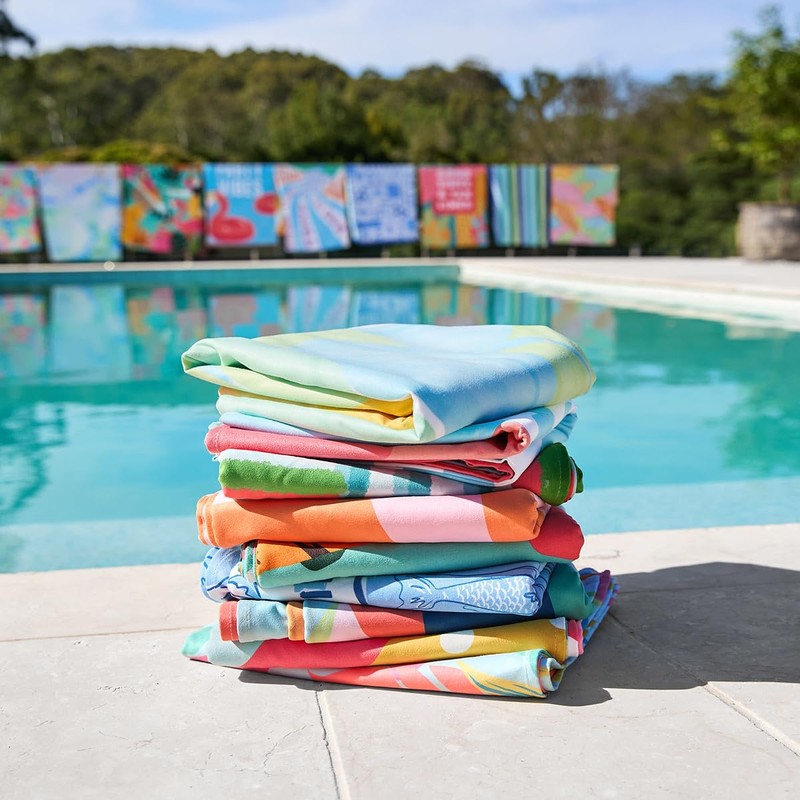 Dock & Bay Beach Towel Quick Dry Sand Free Compact