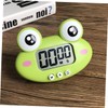 MAGICLULU 2pcs Cartoon Frog Electronic Timer Kitchen Countdown Clock Manager