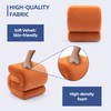 Hdxdkog Foot Stool, Modern S-Shape Velvet Ottoman Makeup Chair Footstool