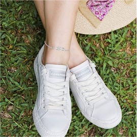 LYL.Adorer Anklet for Women,Infinity Heart Ankle Foot Bracelet,925 Sterling Silver, Gift for Her