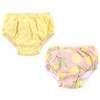 Hudson Baby Unisex Baby Swim Diapers, Pink Lemons, 0-6 Months