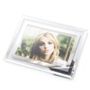 Zhenzan Frames 3.5x5-inch Glass Picture frame for Home Decor,Horizontal or