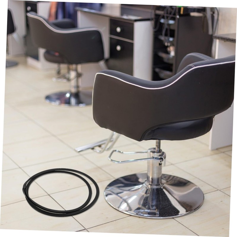 BIUDECO 2pcs Floor Protection Ring for Salon Chair Durable Rubber