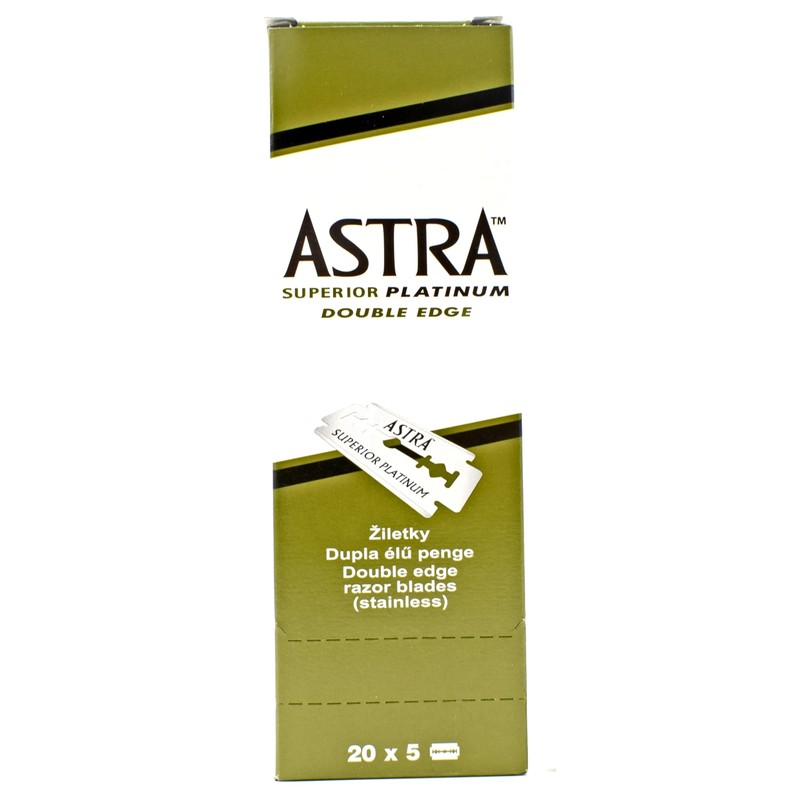 Astra Razor Blades - Made in Russia - Pack of