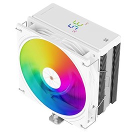 Thermalright Assassin X 120R Digital ARGB White CPU Cooler, 120mm PWM Quiet CPU Fan, AGHP 4th Technology, Support Intel lga1700/1851/1150/1151/1200,AMD:AM5, Computer Cooler,Digital Screen Top Cover