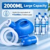 Portable Urinal Bottle with Tube for Bedside Use – 2000mL