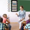 Voice Level Pocket Chart for Classroom with 5 School Push