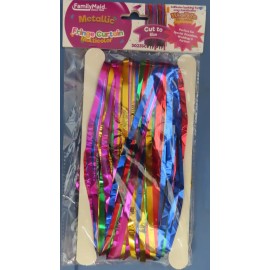 FamilyMaid Metallic Glitter Fringe Curtain  39.4" x 78.7"  Cut to size #30235C