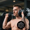 ShiningUU Dumbbell Clips 4-Pack Universal Barbell Clips | Weightlifting Weight