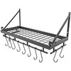 Southern Homewares Hanging Pot Holder Rack – Kitchen Shelf for