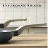 PRICUSIS Nonstick Ceramic Frying Pan, 8/10/12 Inch Non Toxic Skillet,