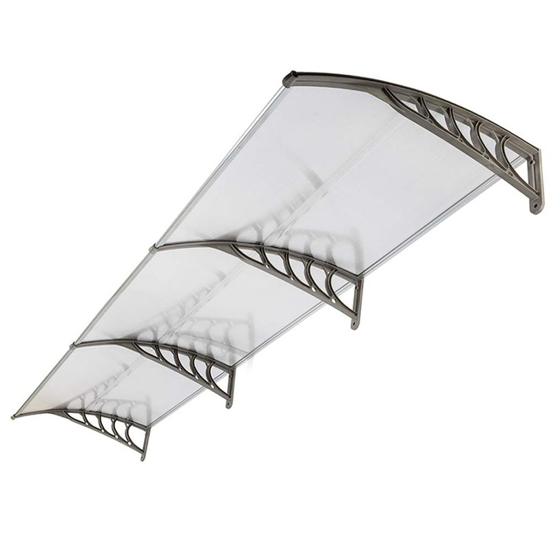 samanoya 120"x40" Door Window Outdoor Awning Modern Patio Cover UV