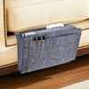 Acooruiteng Felt Bedside Caddy Non-Slip Bedside Organizer Bed Caddy Bed