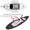 Navigation Light,2Pcs LED Flush Mount Navigation Light 12V Stainless Steel