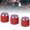 Metal Guitar Knobs,3 Pcs Electric Guitar Knobs Metal Volume Tone