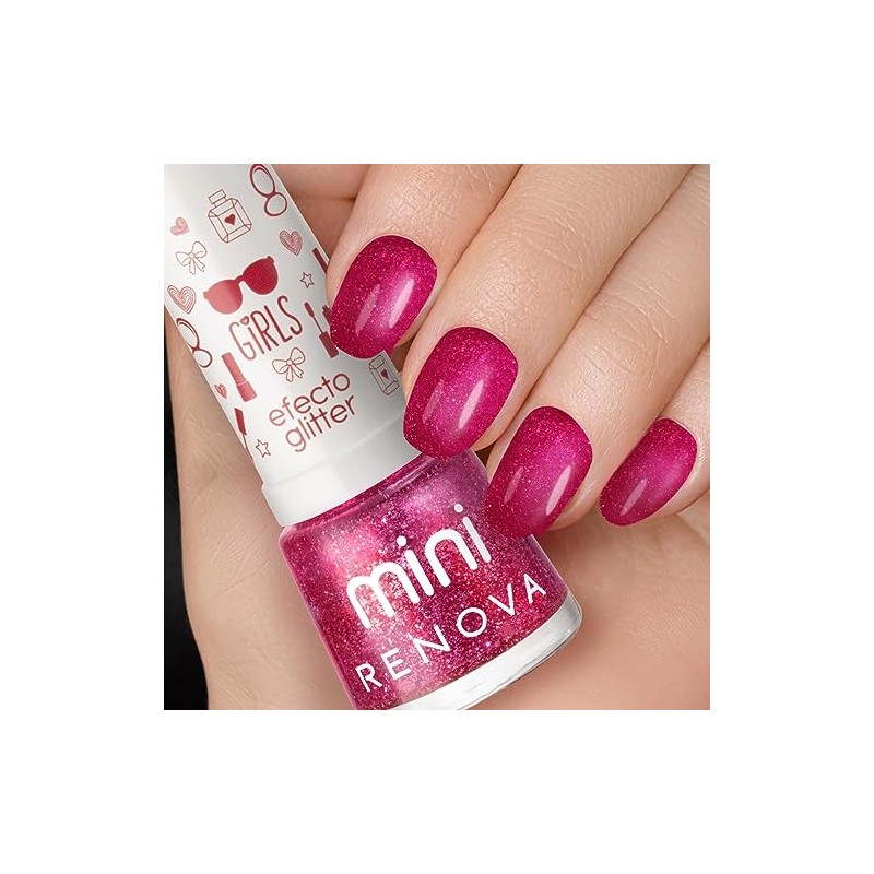 RENOVA | Esmalte de uñas MINI ANNIKA 7.7ml, larga duración,