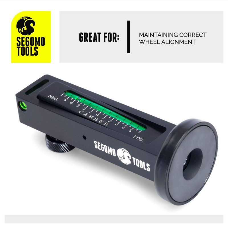 Segomo Tools Adjustable Universal Magnetic Camber Gauge | Magnetic Camber