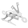 Stainless Steel Chicken Stand Removable Portable MotorcycleShape BBQ Roaster Stand