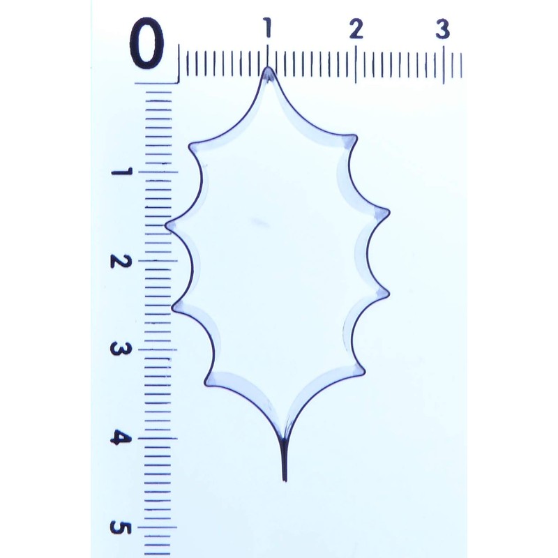 Holly Leaf - Stainless Steel - Sugarcraft Cutter - Valley