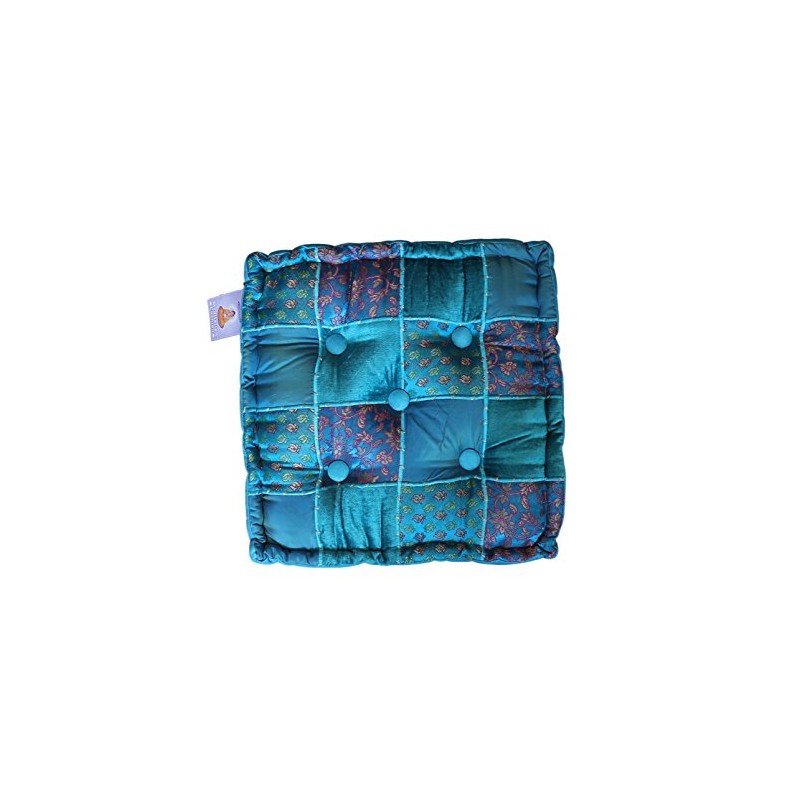 Relaxus Yoga and Meditation Cushion - Hand Crafted. 16" x