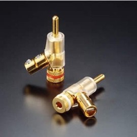 Furutech FP-202 - Audio Grade Locking Banana Plugs - Gold