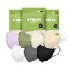 Befresh KF94 Large 3D V-Fit Mask Made in Korea Gray 50ea